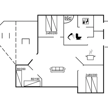 Stian - 200m From The Sea By Interhome בית נופש